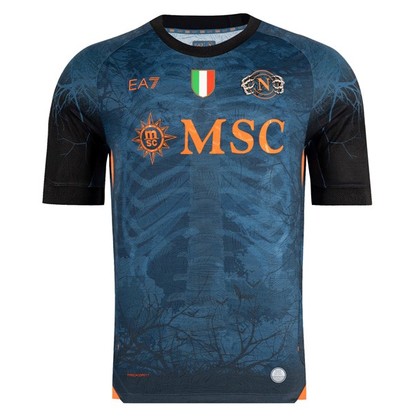 Tailandia Camiseta Napoli Halloween 2025-2026 Azul